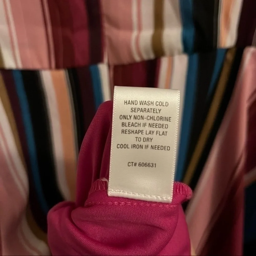 COPY - NWT Roz & Ali Dressbarn sleeveless v-neck surplice wrap dress - Picture 11 of 11